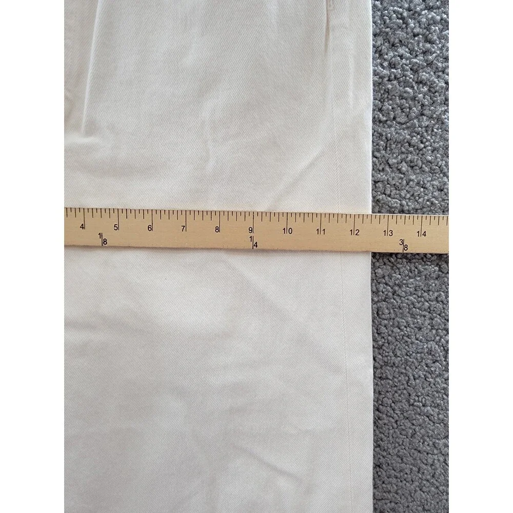 AGOLDE Dame High Rise Wide Leg Jeans Womens 27 Fortune Cookie Button Fly Closure - Picture 6 of 15